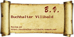 Buchhalter Vilibald névjegykártya